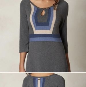Prana Size Medium Organic Cotton Gray Yarrah Dress